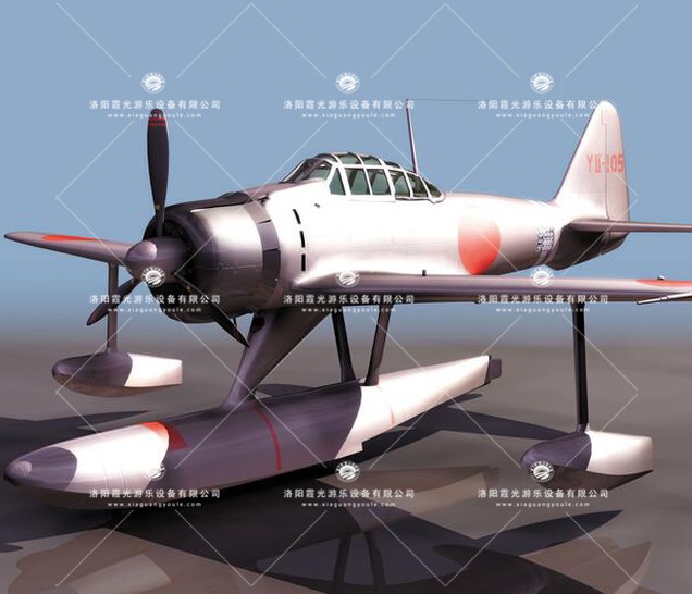 丰都3D模型飞机_